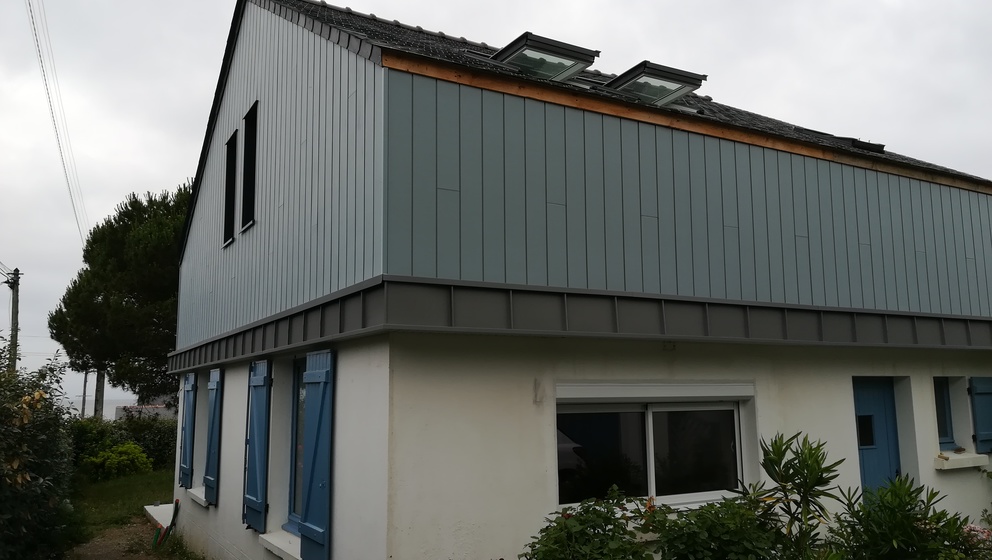 Surélévation de maison