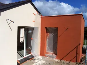 travaux d'extension de maison