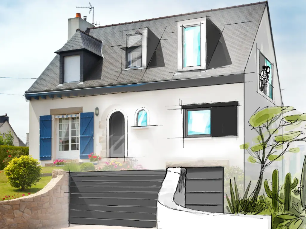 Rénovation de maison bretonne